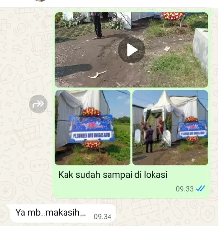 Pengiriman Karangan Bunga Larangan Utara
