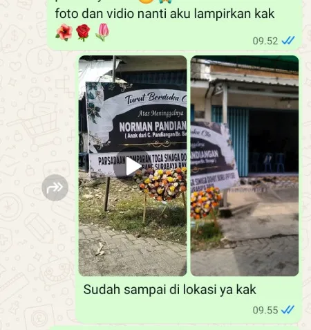 Pengiriman Karangan Bunga Larangan Utara