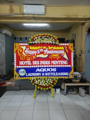 Papan Bunga di Larangan Utara